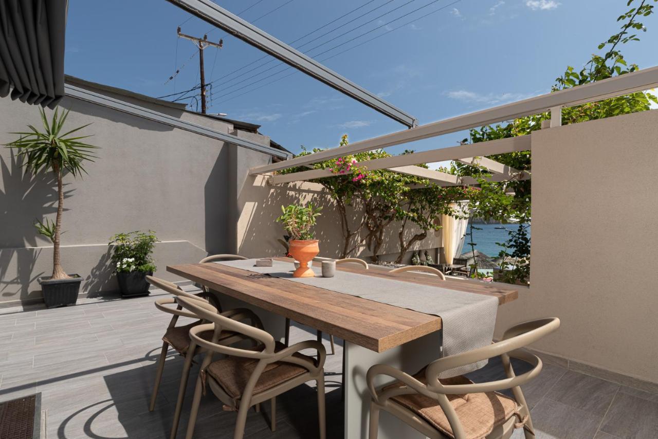 Buganvilla-Sea Front Villas Agia Pelagia 외부 사진