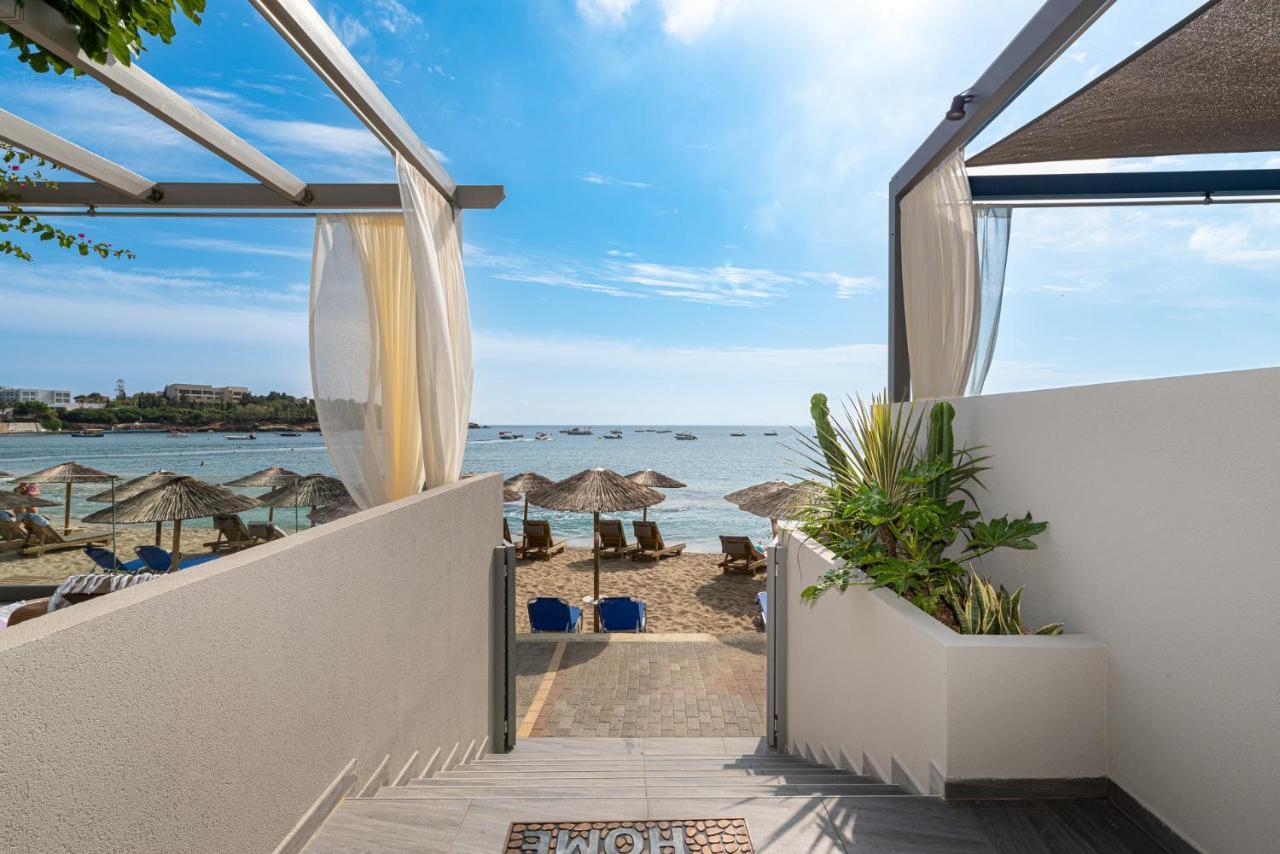 Buganvilla-Sea Front Villas Agia Pelagia 외부 사진